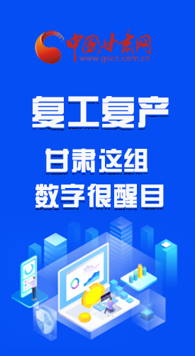 圖解|甘肅復工復產有多拼，看看這組數字就知道了 