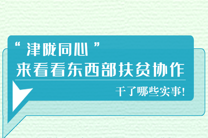 長圖|東西部扶貧協作,天津做了哪些實事？