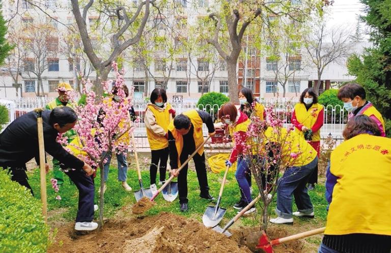 黃河風(fēng)情線大景區(qū)管委會(huì):補(bǔ)植補(bǔ)栽黃河風(fēng)情線斑禿裸露地帶