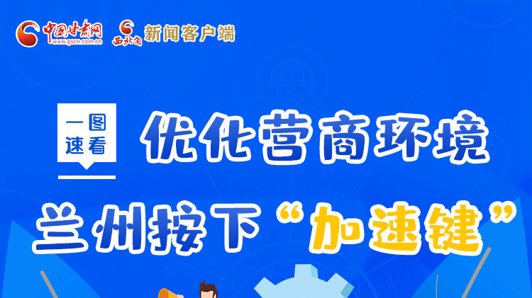 一圖速看|優化營商環境，蘭州按下“加速鍵”